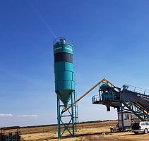 Bolted silo CS-75 weldedfor concretecement