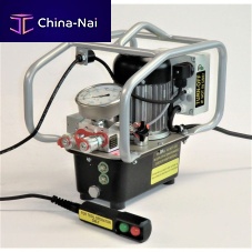 Hydraulic pump with electric motor remote controladjustableoil