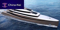 Cruising mega-yacht FRYNEraised pilothousewith helideck