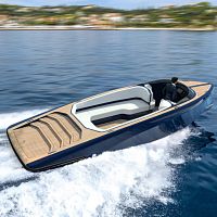 Inboard yacht tender E8electricsingle-engineopen