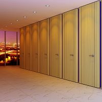 Fixed partition DEBO-TP-13laminatecommercialsanitary