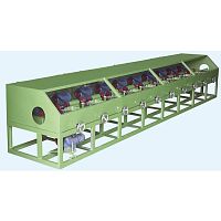 Tube polishing machine edge rounding
