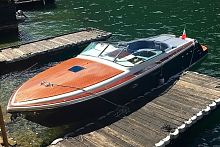 Inboard express cruiser Mahogany 34dieseltwin-engineopen