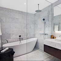 Marble stone slab CARRARA BIANCO C for floorfor interiorcladding