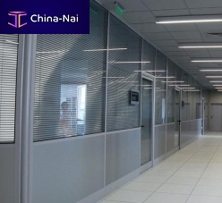 Removable partition SMARTIA P100aluminumglasscommercial