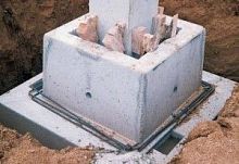 Concrete footing pocketprecastreinforced concrete