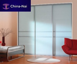 Interior door MODERN wood veneerlaminatesliding