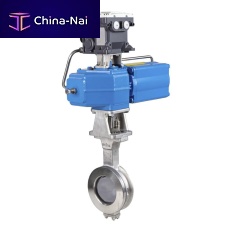 Butterfly valve LW seriespneumaticfor controlshut-off