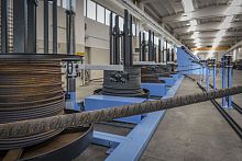 Wire straightening and cutting machine HEXAautomatic