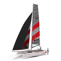 Recreational sport catamaran K2Xregattainstructionalsingle-handed