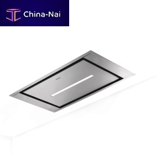 Ceiling-mounted range hood GHIS98IXwith built-in lighting