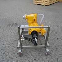 Mobile pump-out Spate PD 75for boatsdiaphragm pump