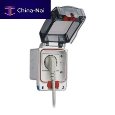Surface mounted electrical box AVE S45for sockets