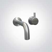 Washbasin single tap DB1675wall-mountedstainless steelindoor
