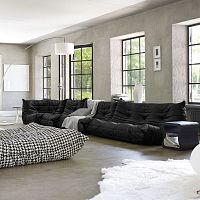 Modular sofa Togo cornercontemporaryfabric
