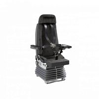 Aircraft cabin seat for pilotwith armrests