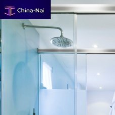 Sliding shower screen AIRA : SV-X70rectangulartempered glass