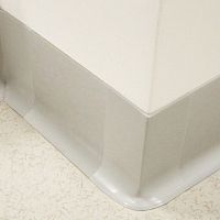 White skirting SK.100plasticcornercurved