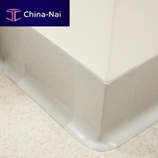 White skirting SK.100plasticcornercurved