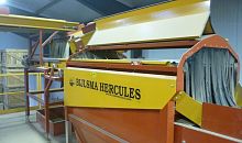 Brush food cleaning machine BBM 1710onionpotatowith belt conveyor