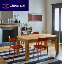 Traditional dining table SLASHoakoak baserectangular