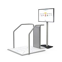 Balance rehabilitation system sensocomputer-assistedwith serious games