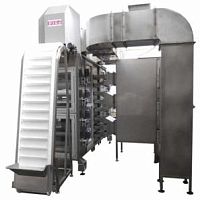 Dry air dryer PG 135continuousfor the food industrystainless steel