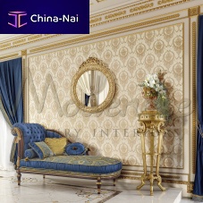 Traditional daybed DORMEUSE 14559fabricwoodenwooden base