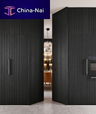 Full-height door FRAME SYSTEMinterioroaklaminate