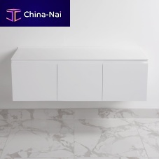 Contemporary bathroom cabinet LUXORcompositewall-mounted