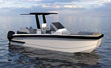 Outboard center console boat BM23twin-enginediveexpedition