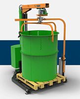 Vertical bagging machine PackFix Hydro automaticfor the wood industry