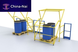 Security safety pivot gate Type Bswing