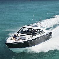 Outboard express cruiser 400 Super four-enginehard-topbowrider