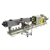 Plastic sheet extrusion line TEM for thermoplasticstwin-screw