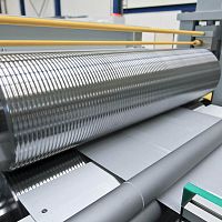 Panel roll forming machine