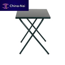 Contemporary table PLAINmetalmetal baserectangular