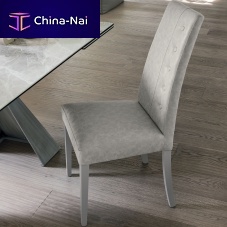 Contemporary dining chair BELLINZONA indoorfabriclacquered wood base