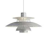 Pendant lamp PH 5 Retakesteelfrosted glasscontemporary