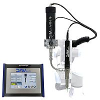 Conductive ink dispensing system for high-viscosity mediafor inkgrease