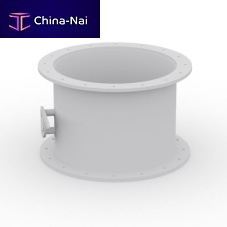 Butterfly valve leverstopdouble-flange