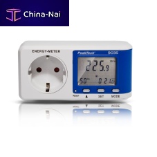 Single-phase electric energy meter PeakTech® P 9035portable50 Hz