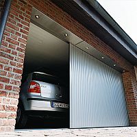 Sliding garage door VERTICOaluminumautomatic