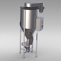 Powder mixer dynamicbatchvertical