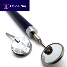 Dental mirror handle with light TI-03-1001