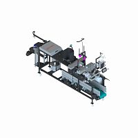 Net clipping machine 1352-CL for vegetablesautomatic