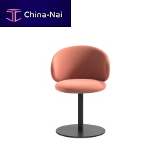 Contemporary chair Belle SA indoorfabricmetal base