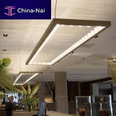 Hanging light fixture FRAMEDLEDsquarerectangular
