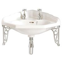 Wall-mounted washbasin PDW11/111ceramiccornerclassic