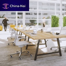 Contemporary conference table COHESIONwoodenwooden baserectangular